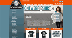 Desktop Screenshot of fun-shirt.nl